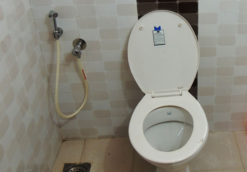 Toilet Bathroom of Standard Majorda Guest Rooms